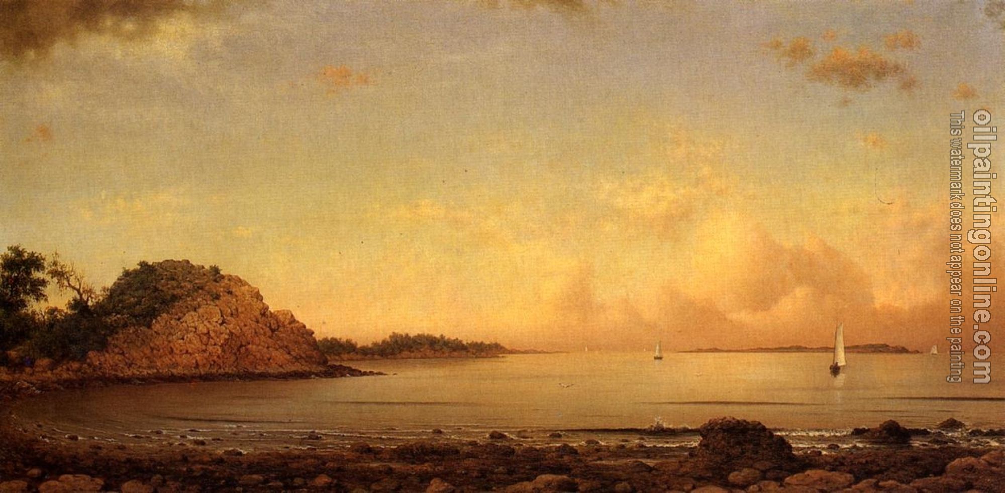 Heade, Martin Johnson - Spouting Rock, Newport